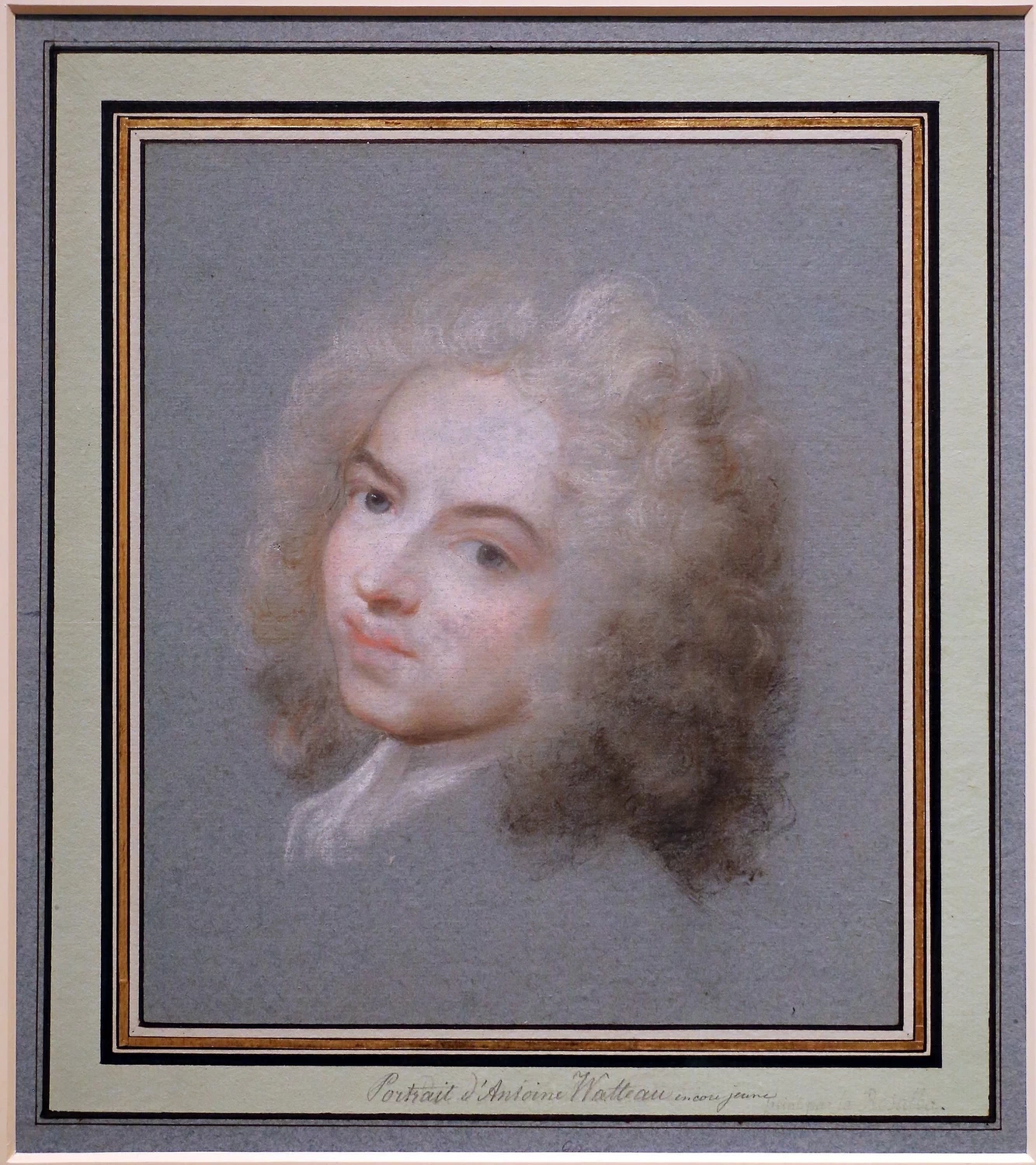 Ritratto di Antoine Watteau - Teylers Museum